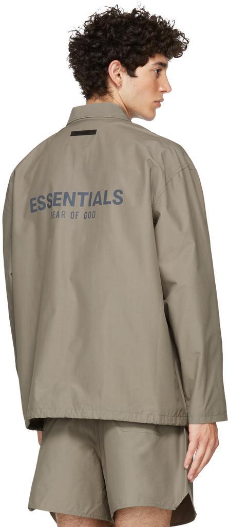 商品Essentials|男款 Taupe系列 教练夹克,价格¥743,第5张图片详细描述