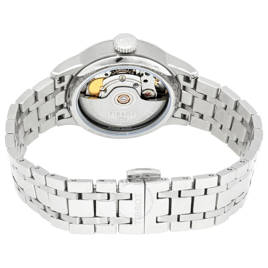 商品Tissot|Chemin Des Tourelles White Mother of Pearl Rubies Dial Ladies Watch T099.207.11.113.00,价格¥2448,第3张图片详细描述