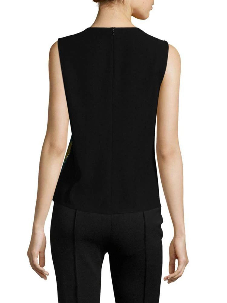 商品Diane von Furstenberg|Sleeveless Shell Colorblock Top,价格¥1494,第2张图片详细描述