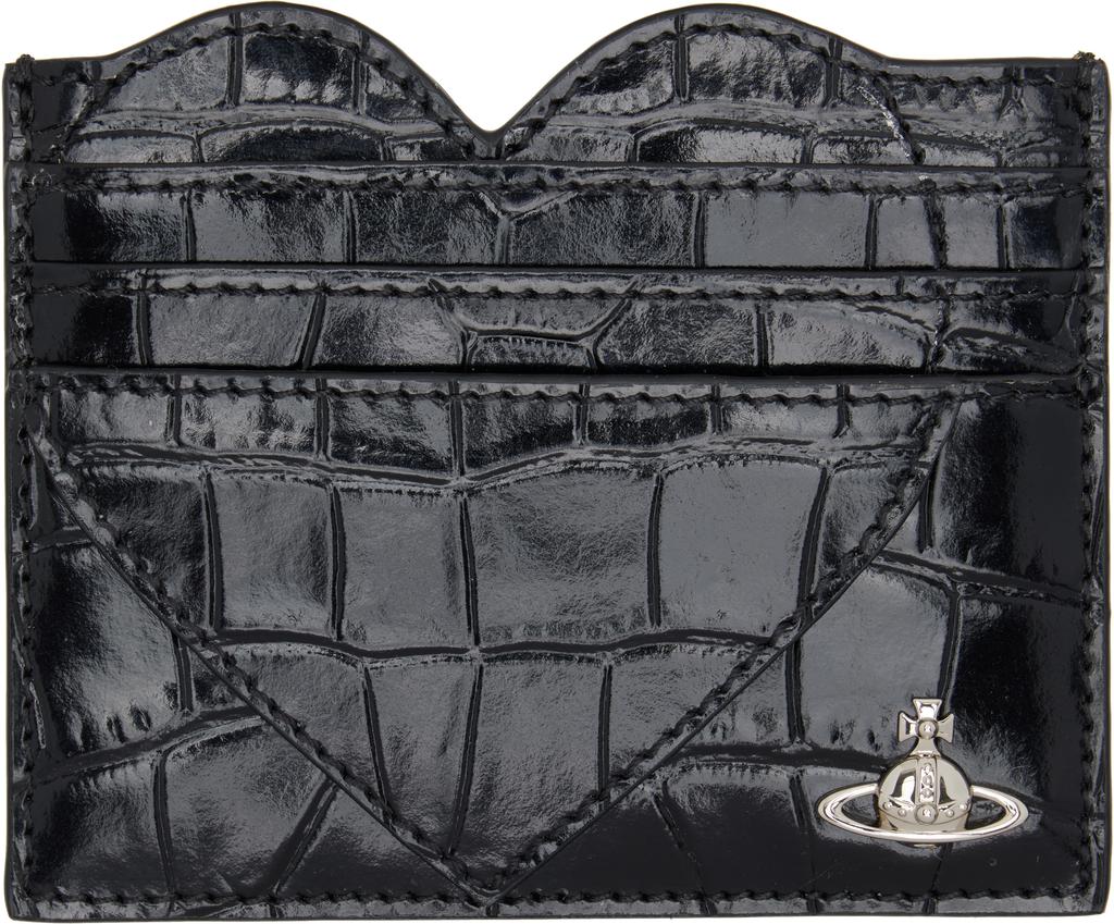 Porte-cartes Cœur Noir image 2