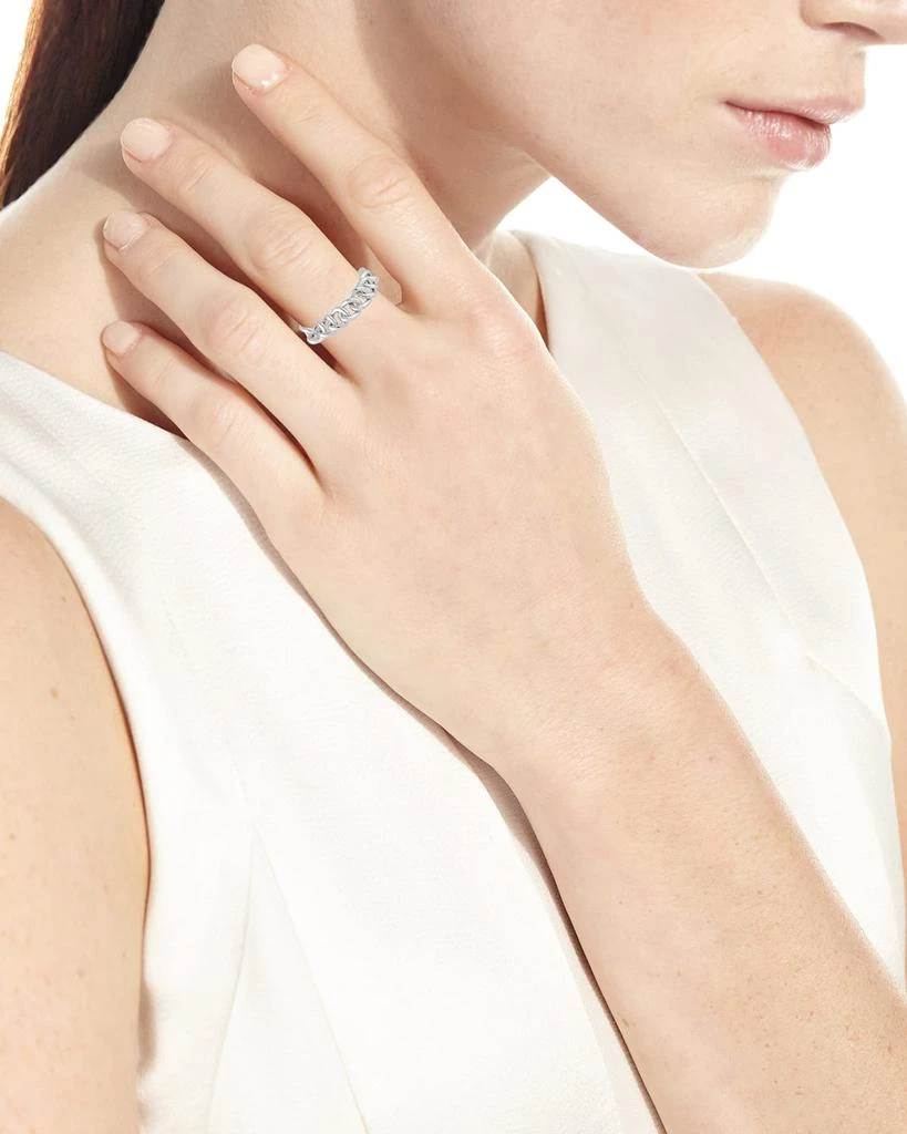 商品Stevie Wren|Misfit 14k White Gold Chain Ring, Size 7,价格¥5394,第2张图片详细描述