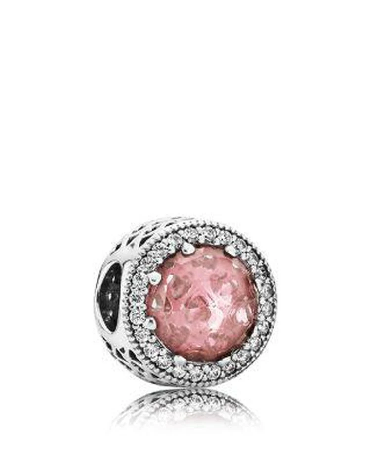 商品PANDORA|焕彩的心 纯银, 水晶&锆石串珠,价格¥598,第1张图片