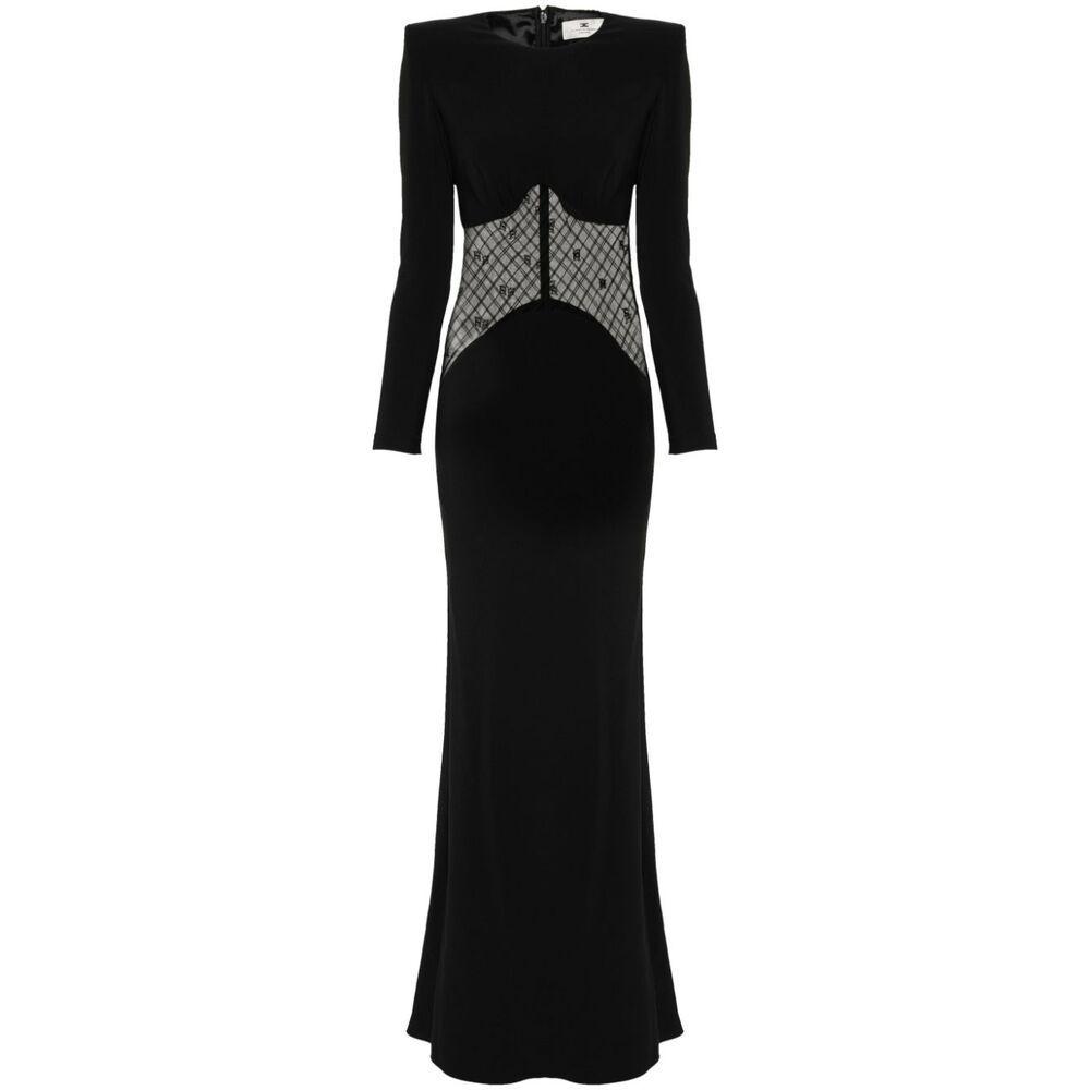 ワンピース ELISABETTA FRANCHI Woman Dress Black AB729 110 ELISABETTA FRANCHI Woman dress ab72947e2 110 black