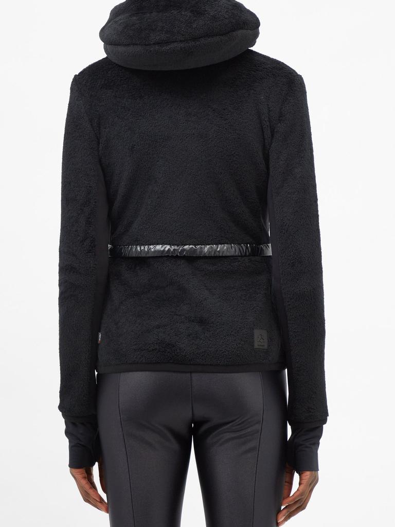 商品Moncler|Logo-patch faux-fur quilted down hooded jacket,价格¥6837,第7张图片详细描述