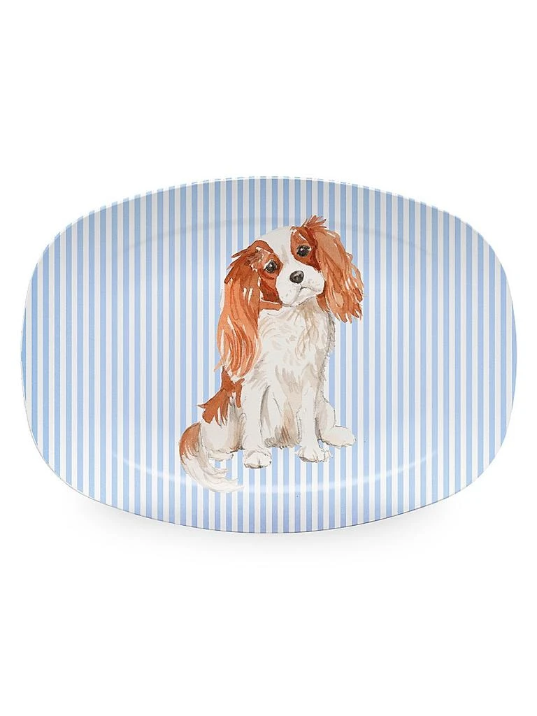 商品Mariposa|Woof Woof Best Friends Cavalier King Platter,价格¥361,第1张图片
