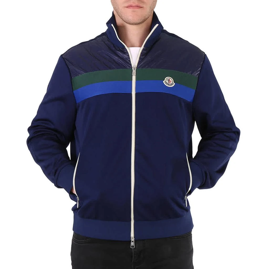 商品Moncler|Moncler Mens Navy Logo-Patch Track Jacket, Size Medium,价格¥3427,第1张图片