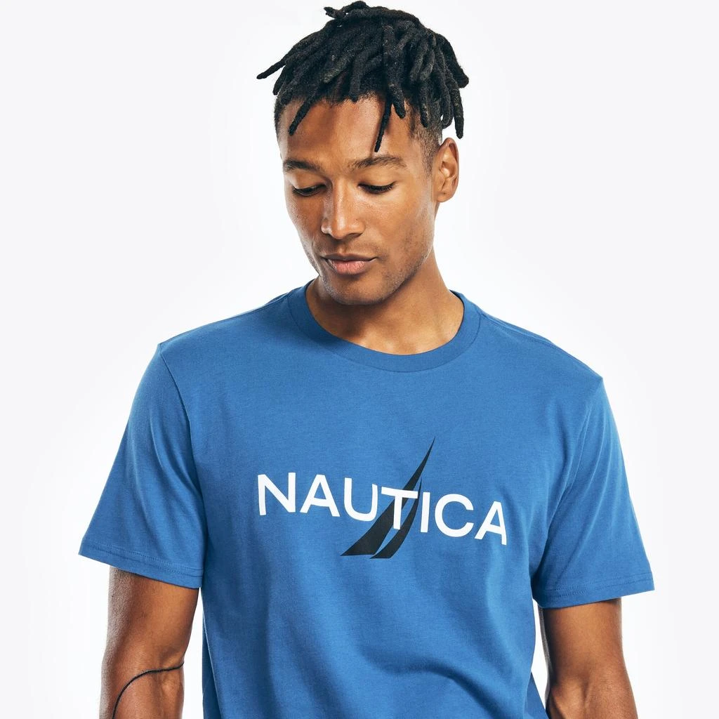 商品Nautica|Nautica Mens Logo Graphic Sleep T-Shirt,价格¥68,第1张图片