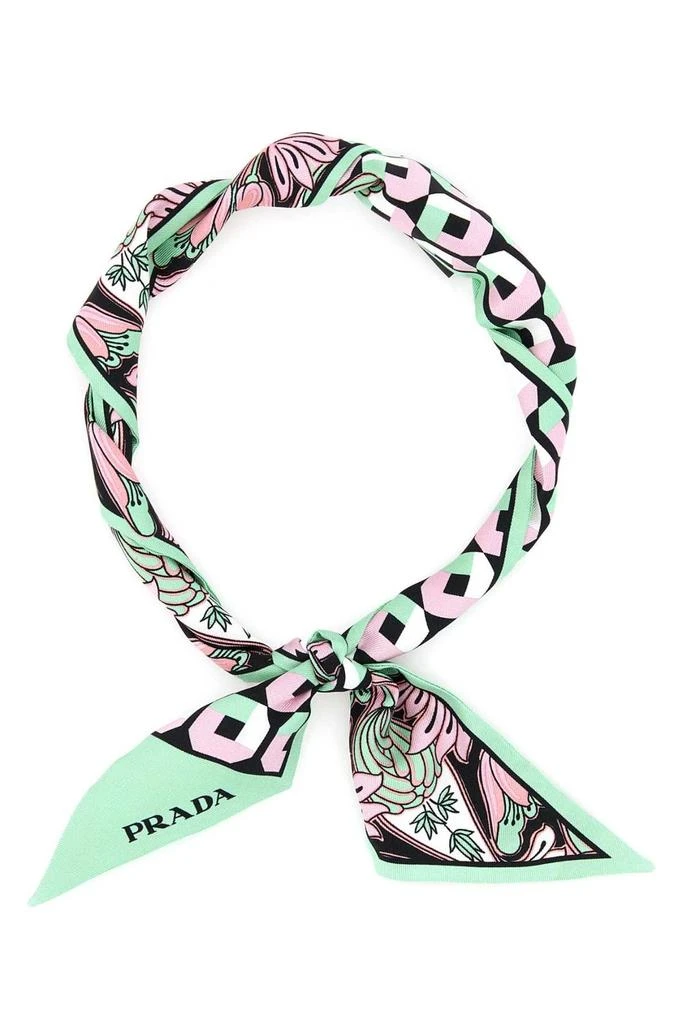 商品Prada|Prada Graphic-Printed Scarf,价格¥1876,第1张图片