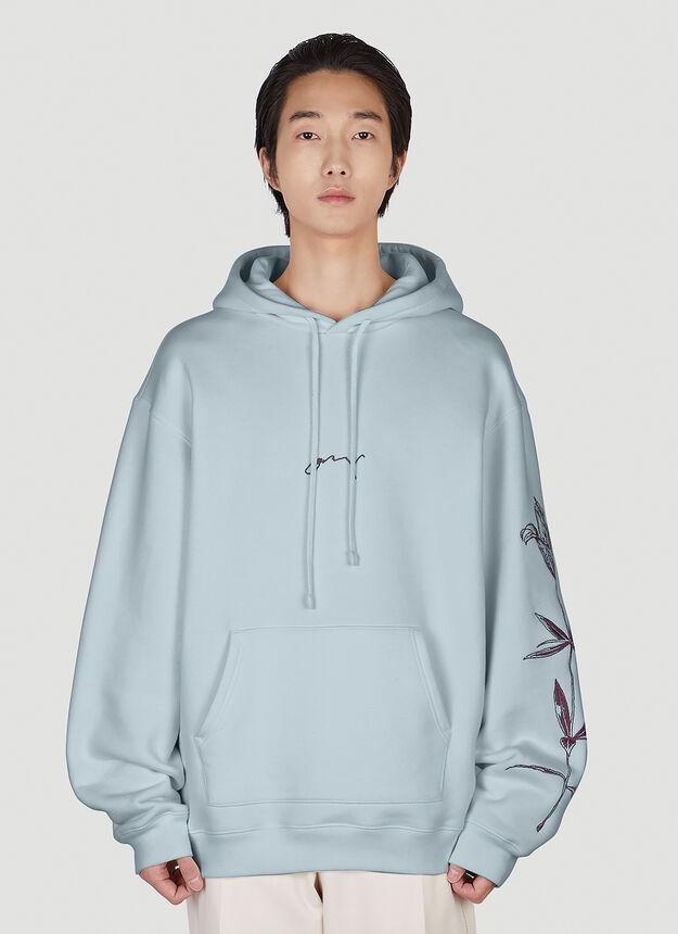 商品OAMC|Lilium Hooded Sweatshirt in Light Blue,价格¥4067,第1张图片