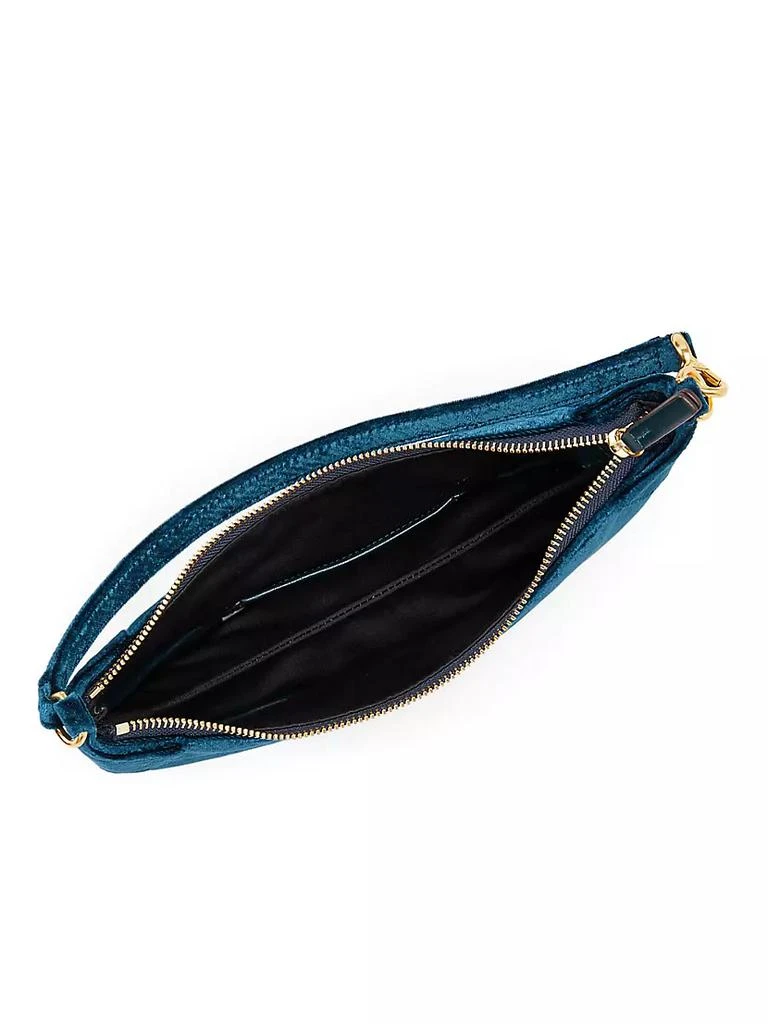 商品Ralph Lauren|Mini Polo ID Velvet Shoulder Bag,价格¥3732,第4张图片详细描述
