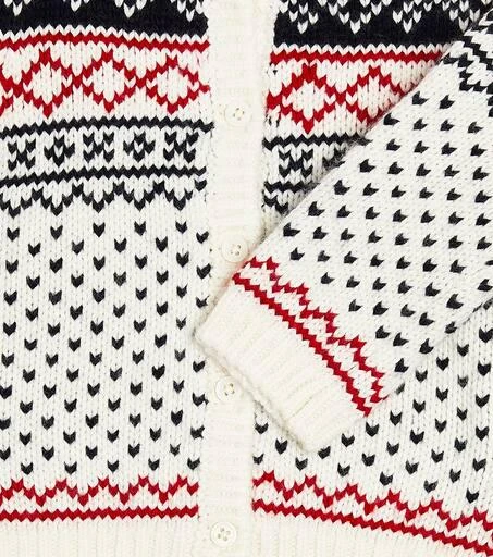 商品Bonpoint|Baby Dayana wool-blend cardigan,价格¥709,第3张图片详细描述