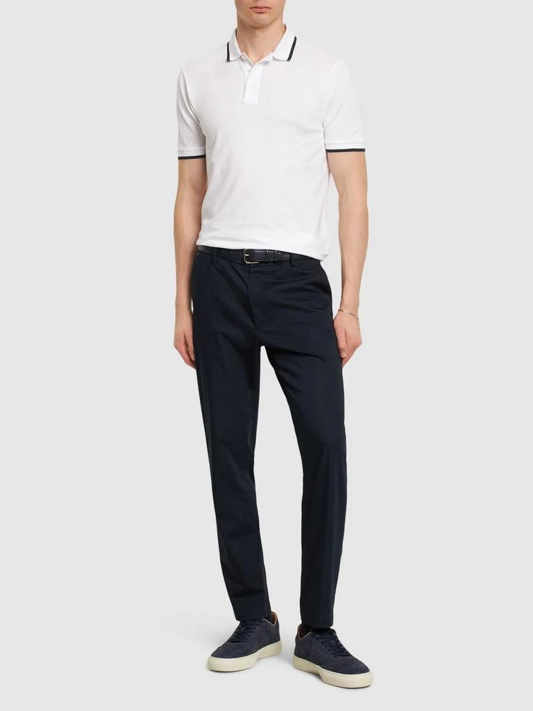 商品Hugo Boss|Parlay 190 Cotton Polo,价格¥457,第1张图片详细描述