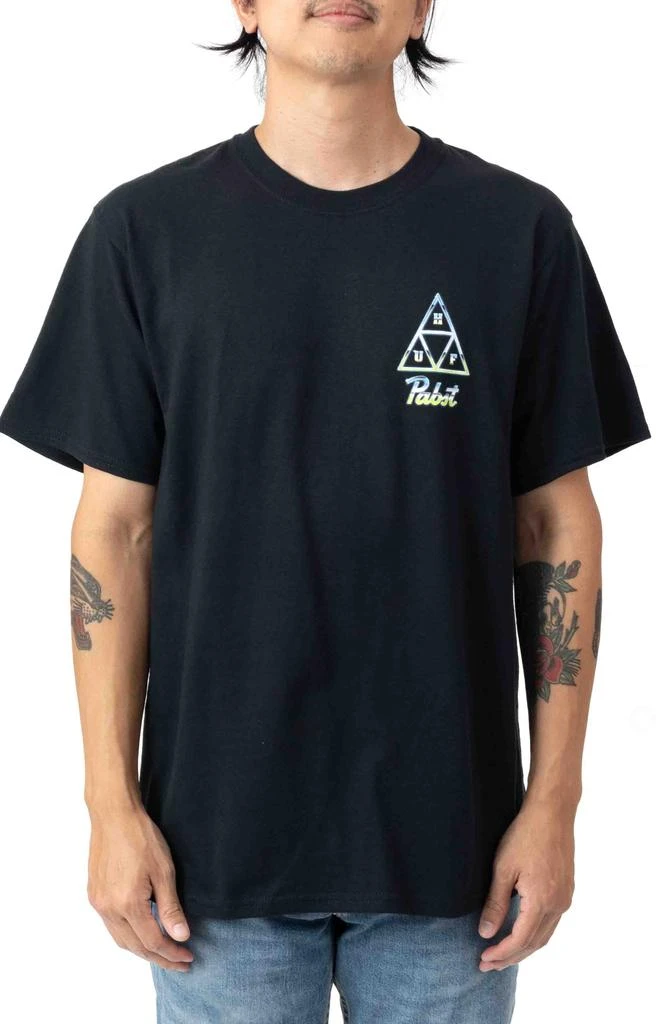 商品HUF|Pabst TT T-Shirt - Black ,价格¥81,第1张图片