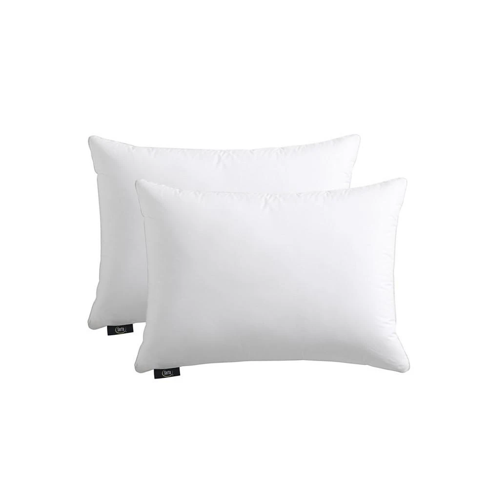 商品Serta|HeiQ Cooling Softy-Around Feather and Down Pillow - 2 Pack,价格¥838,第1张图片