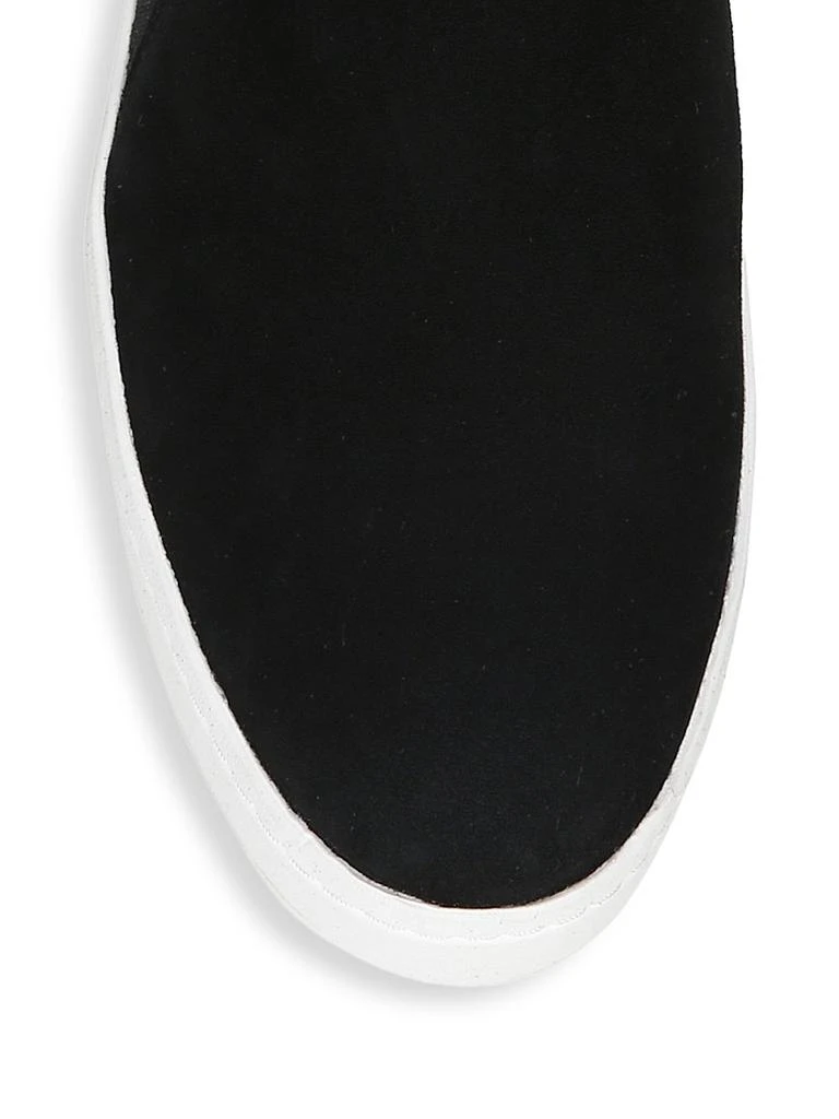 商品Vince|Warren Slip-On Platform Suede Sneakers,价格¥1975,第4张图片详细描述