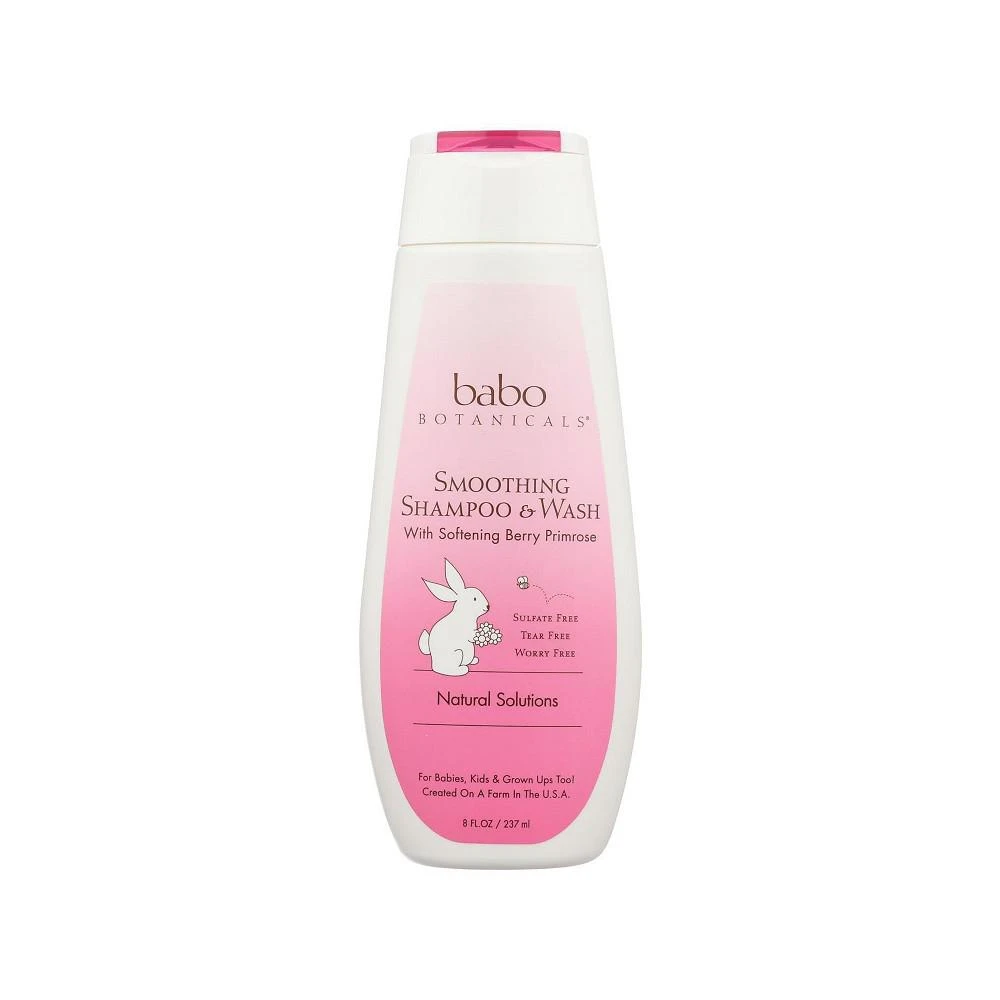 商品Babo Botanicals|- Smooth Detangling Shampoo - Berry Primrose - 8 fl oz,价格¥149,第1张图片