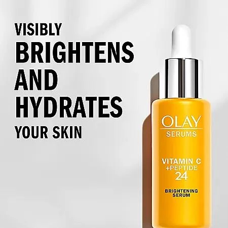 商品Olay|Olay Vitamin C + Peptide 24 Brightening Serum (1.3 fl. oz., 2 pk.),价格¥381,第2张图片详细描述