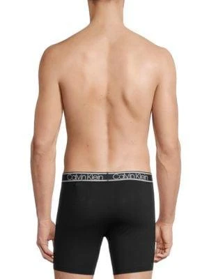商品Calvin Klein|3-Pack Bamboo Comfort Boxer Briefs,价格¥172,第3张图片详细描述