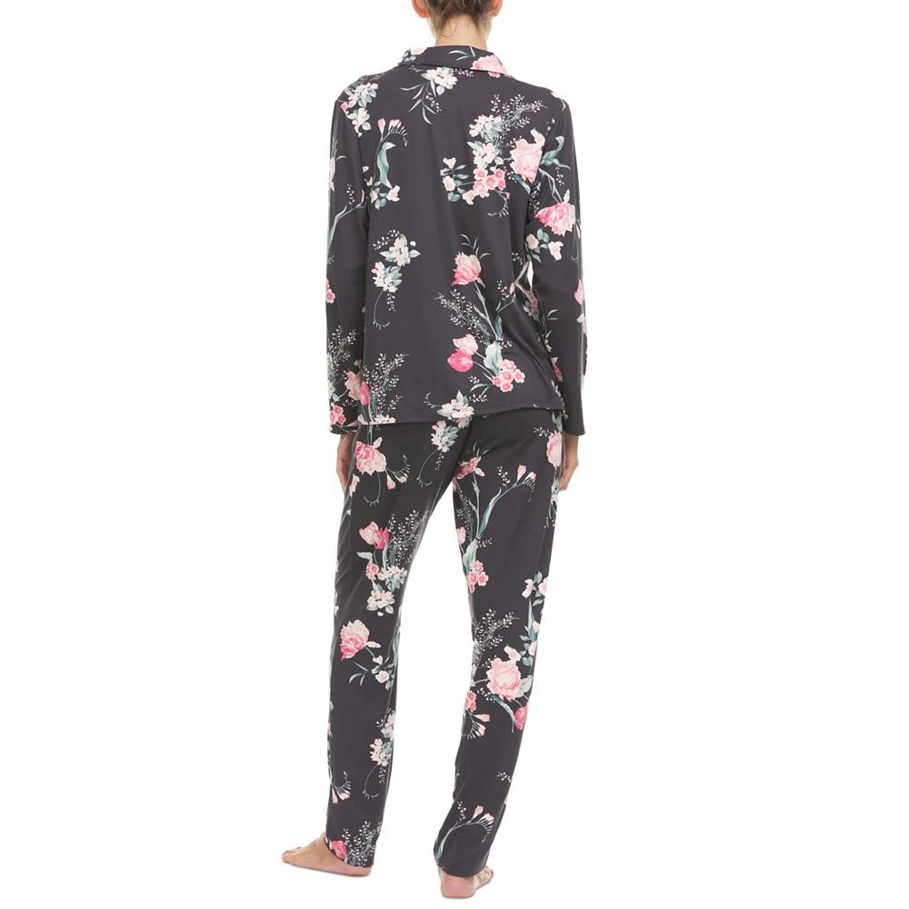 商品Flora Nikrooz|Tammy Notch Collar Top & Pants Pajama Set,价格¥209,第2张图片详细描述