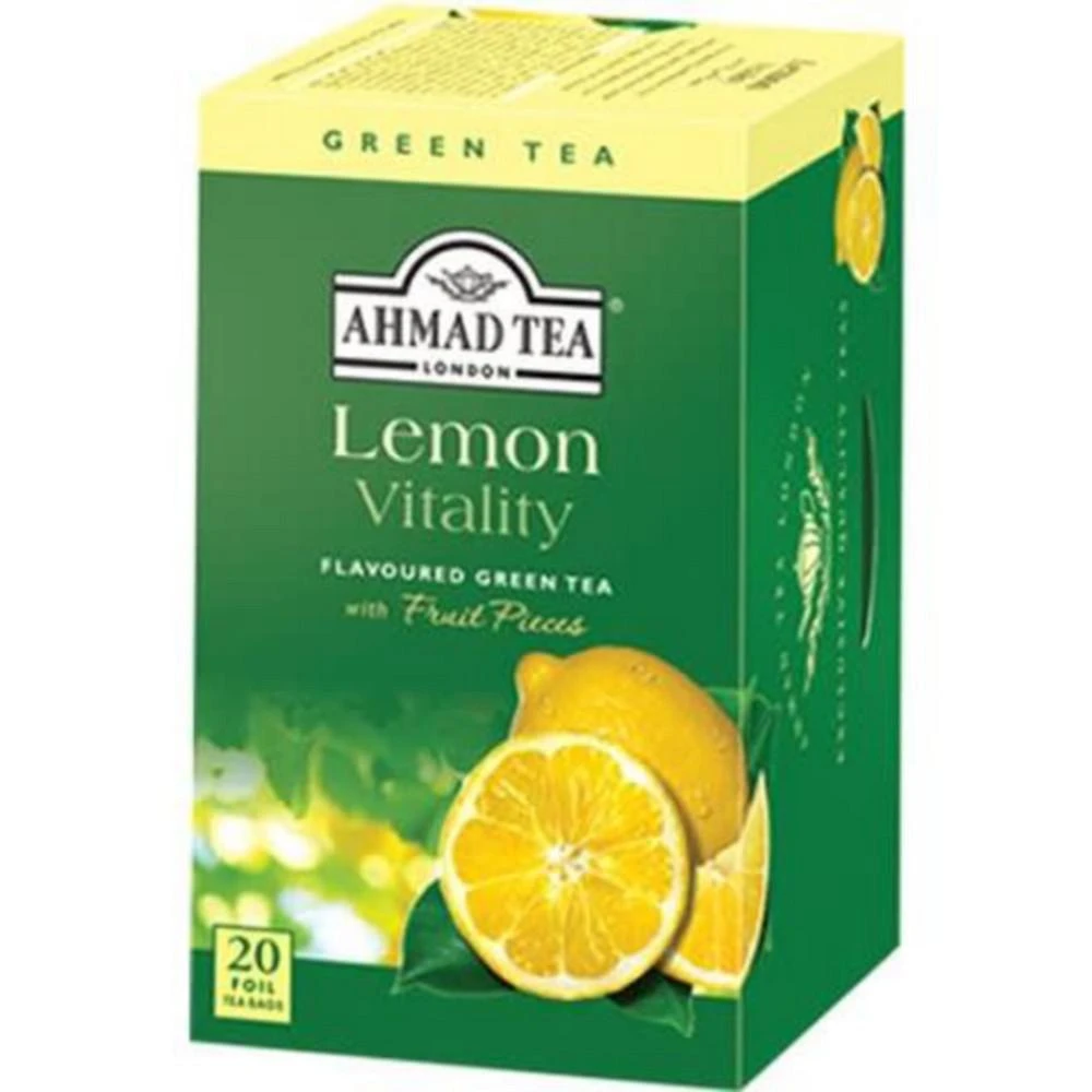 商品AhmadTea|Ahmad Tea Lemon Vitality Green Tea (Pack of 3),价格¥159,第1张图片