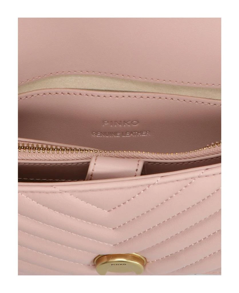 商品PINKO|'love Mini Icon Chevron' Shoulder Bag,价格¥2241,第4张图片详细描述