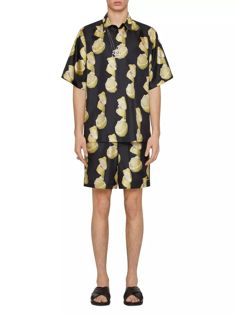 商品Givenchy|Bermuda Shorts in Printed Silk,价格¥6605,第2张图片详细描述