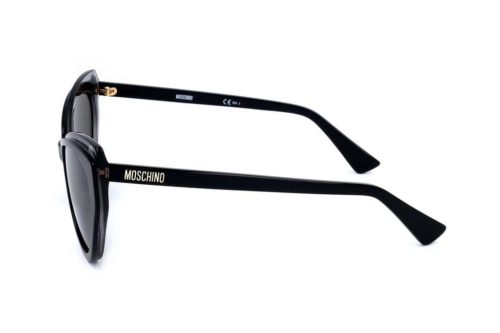 商品Moschino|Moschino Eyewear Cat-Eye Frame Logo Plaque Sunglasses,价格¥773,第3张图片详细描述