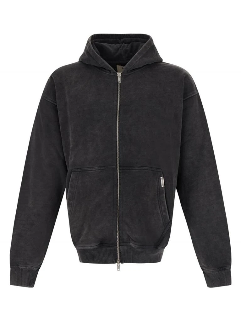 商品Represent|Black hoodie zip closure jacket,价格¥1210,第1张图片