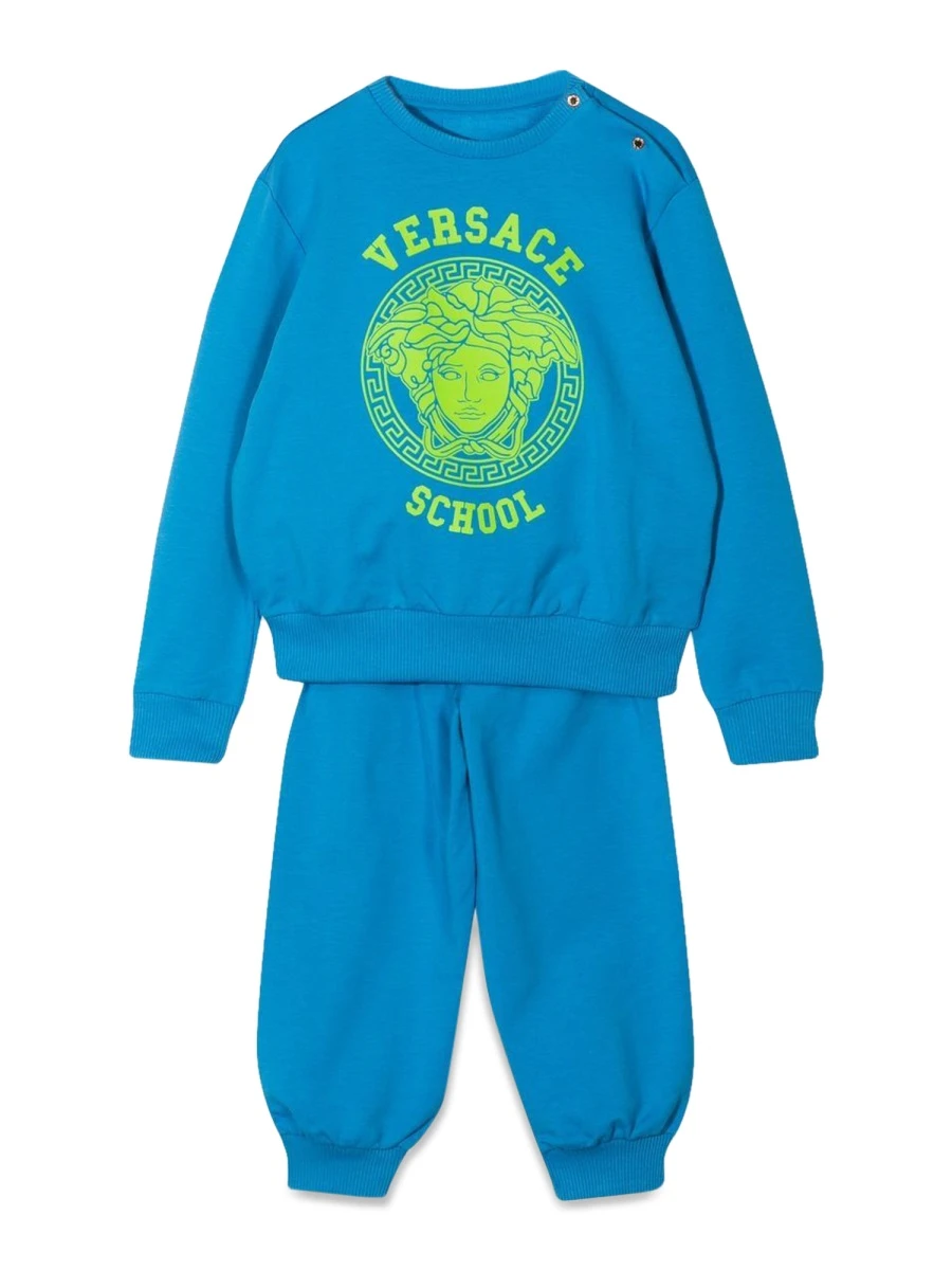 商品【商品预售7天】 Versace|Versace 男童套装 1000663B1A048082V850 宝蓝色,价格¥1170,第1张图片