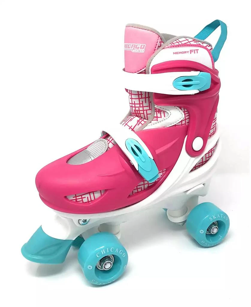 Chicago Girls Adjustable Quad Roller Skate 7pc Set - Size S (J10-J13) 商品