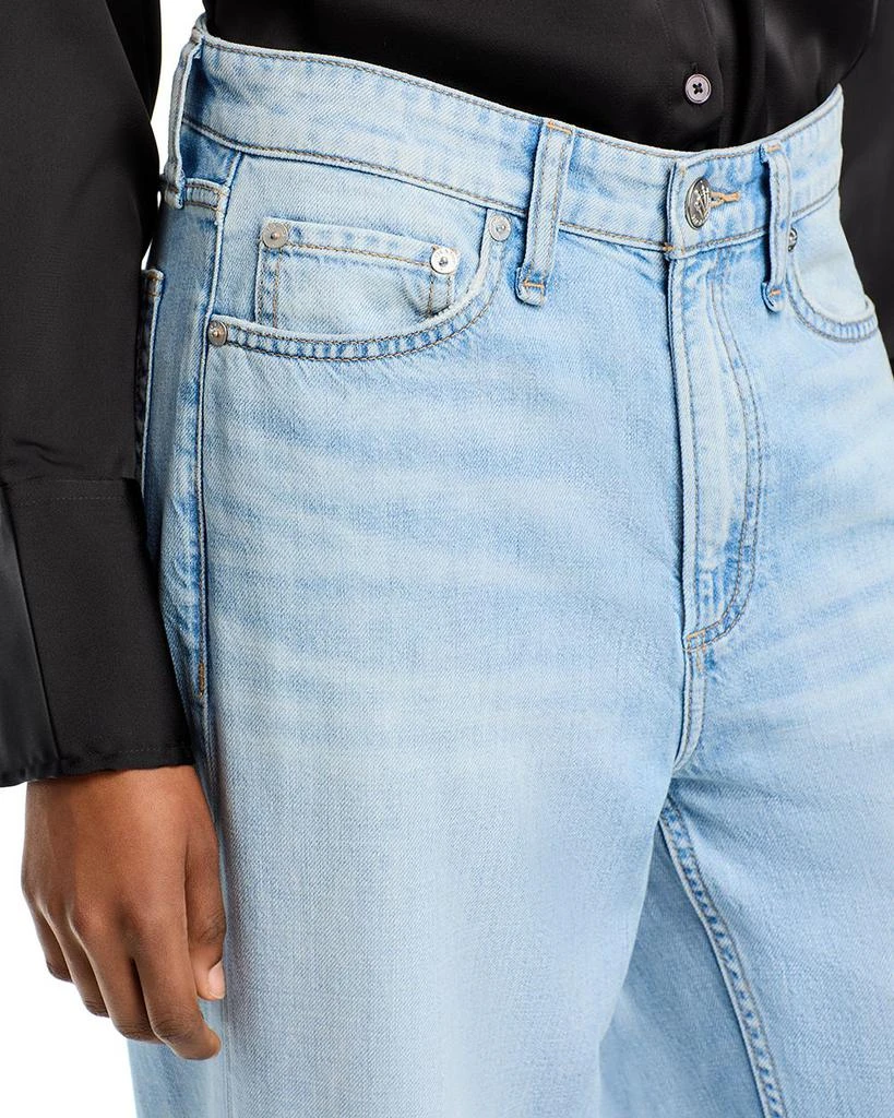 Logan Featherweight Mid Rise Wide Leg Jeans in Greenport 商品