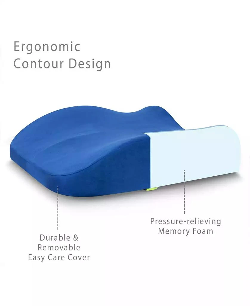 Sleep Yoga GO Memory Foam Oversized Seat Cushion 商品