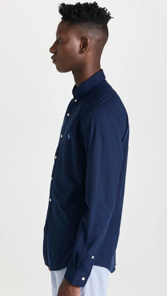 商品Ralph Lauren|Polo Ralph Lauren 4D Slim Stretch Poplin Shirt,价格¥907,第4张图片详细描述