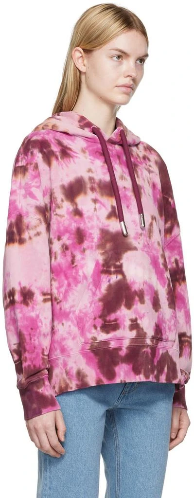 商品AMI|Pink Cotton Hoodie,价格¥1190,第2张图片详细描述
