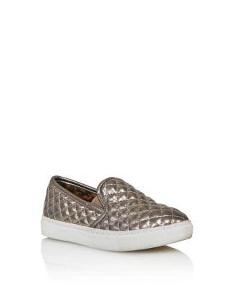 商品Steve Madden|Girls' JEcntrcq Quilted Slip-On Sneakers - Little Kid, Big Kid,价格¥299,第1张图片