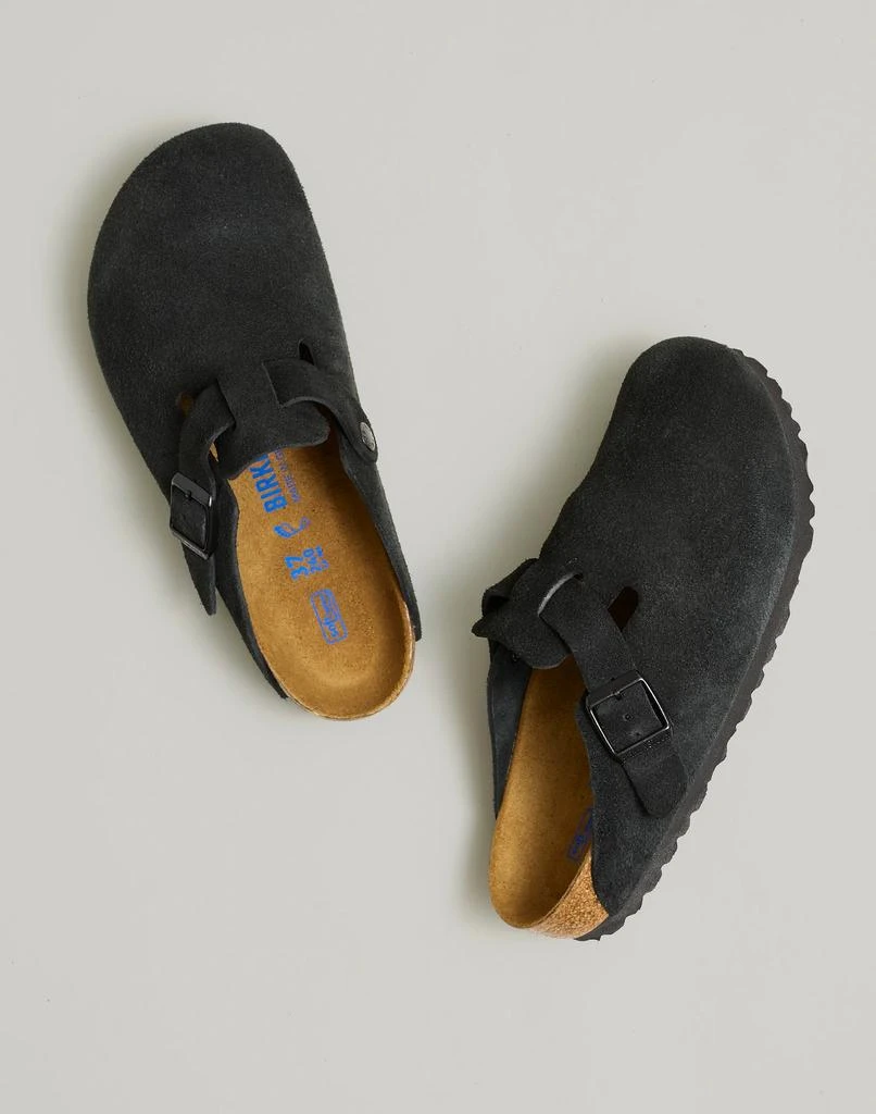 商品Birkenstock|Boston Suede Soft Footbed Clogs,价格¥1253,第1张图片