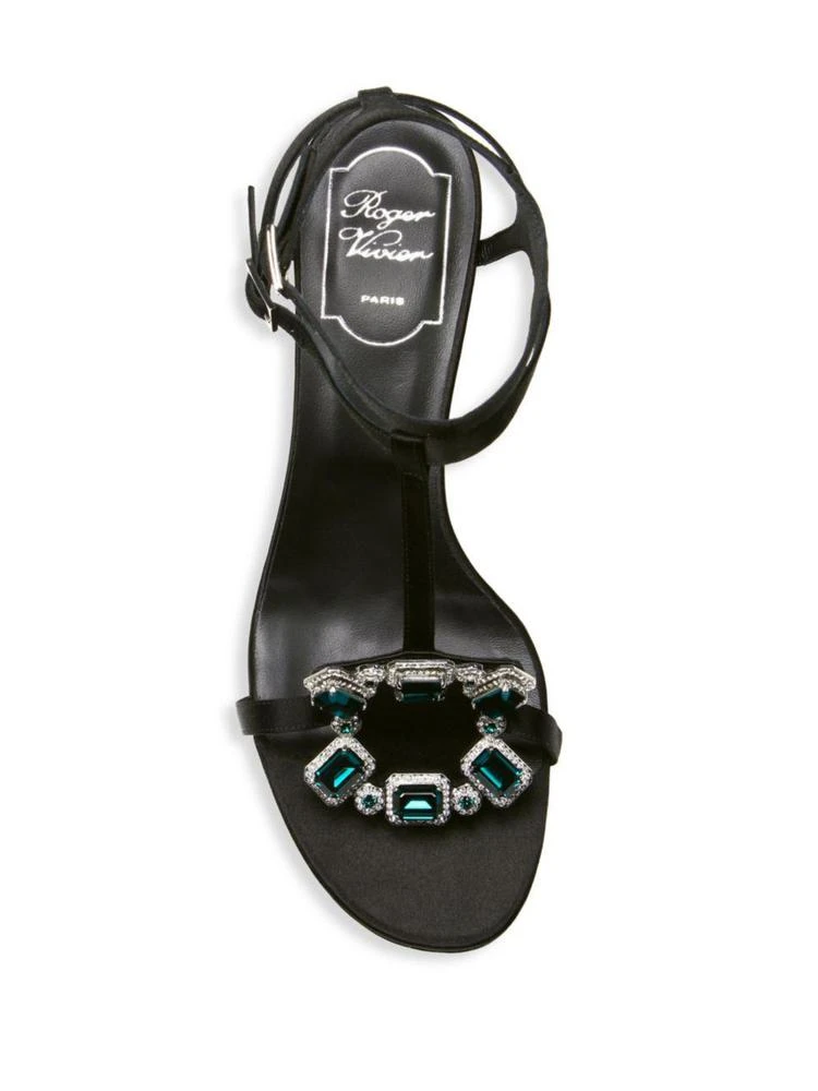 商品Roger Vivier|Premium Crown Jewels Sandals,价格¥11836,第4张图片详细描述