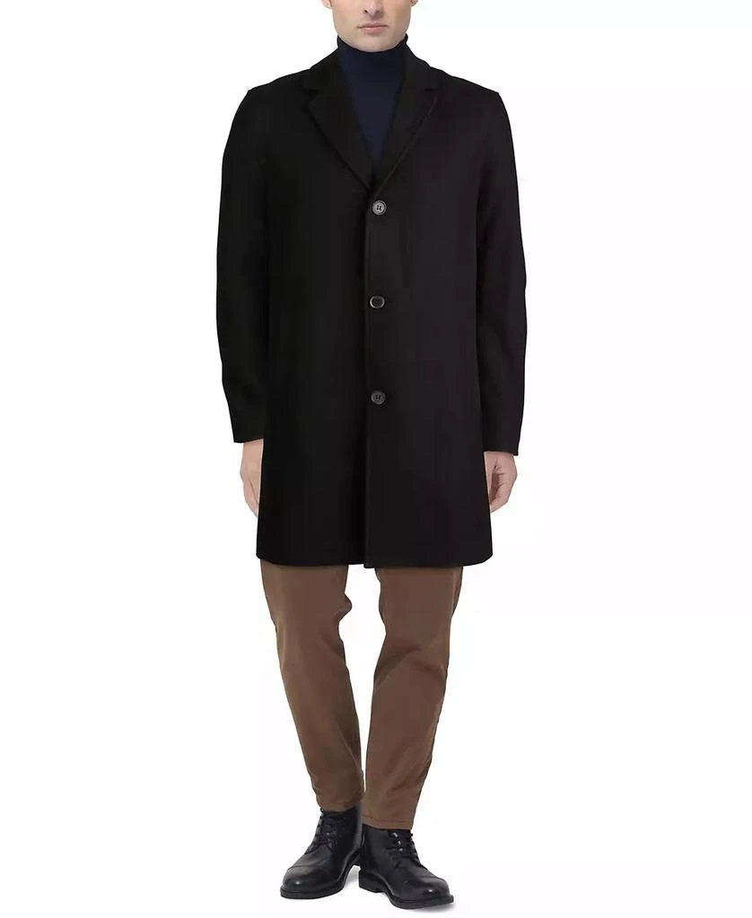 商品Cole Haan|Men's Melton Classic-Fit Topcoat,价格¥759,第1张图片