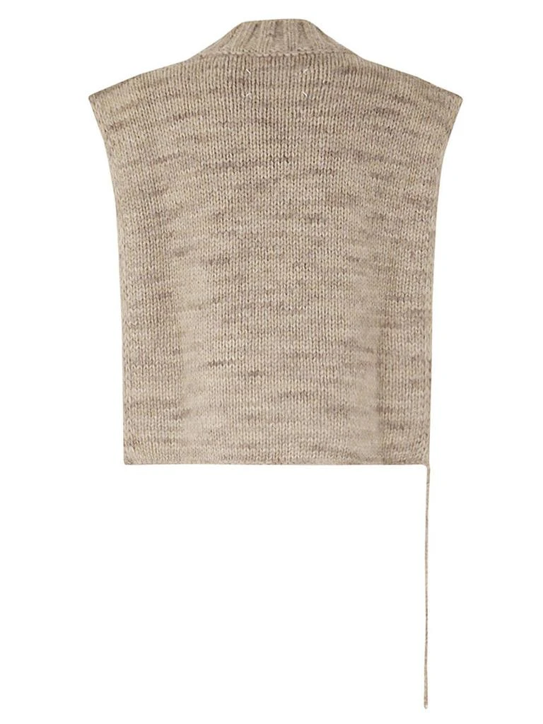 商品MAISON MARGIELA|Maison Margiela V-Neck Ribbed Knitted Vest,价格¥3117-¥3265,第2张图片详细描述