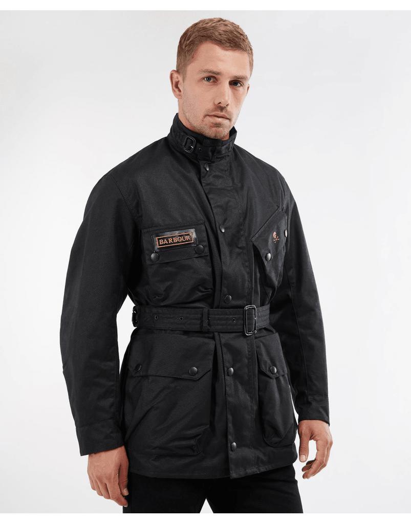 International Jack Wax Belted Jacket商品第1张图片规格展示