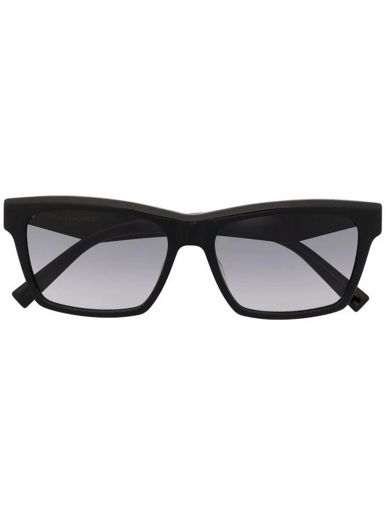 商品Yves Saint Laurent|Saint L AU Rent Women's  Black Acetate Sunglasses,价格¥3518,第1张图片