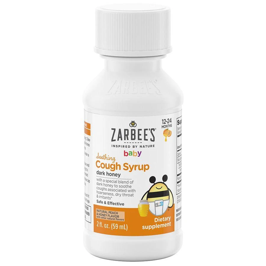 商品ZarBee's Naturals|Baby Soothing Cough Syrup Natural Peach & Honey,价格¥83,�第5张图片详细描述