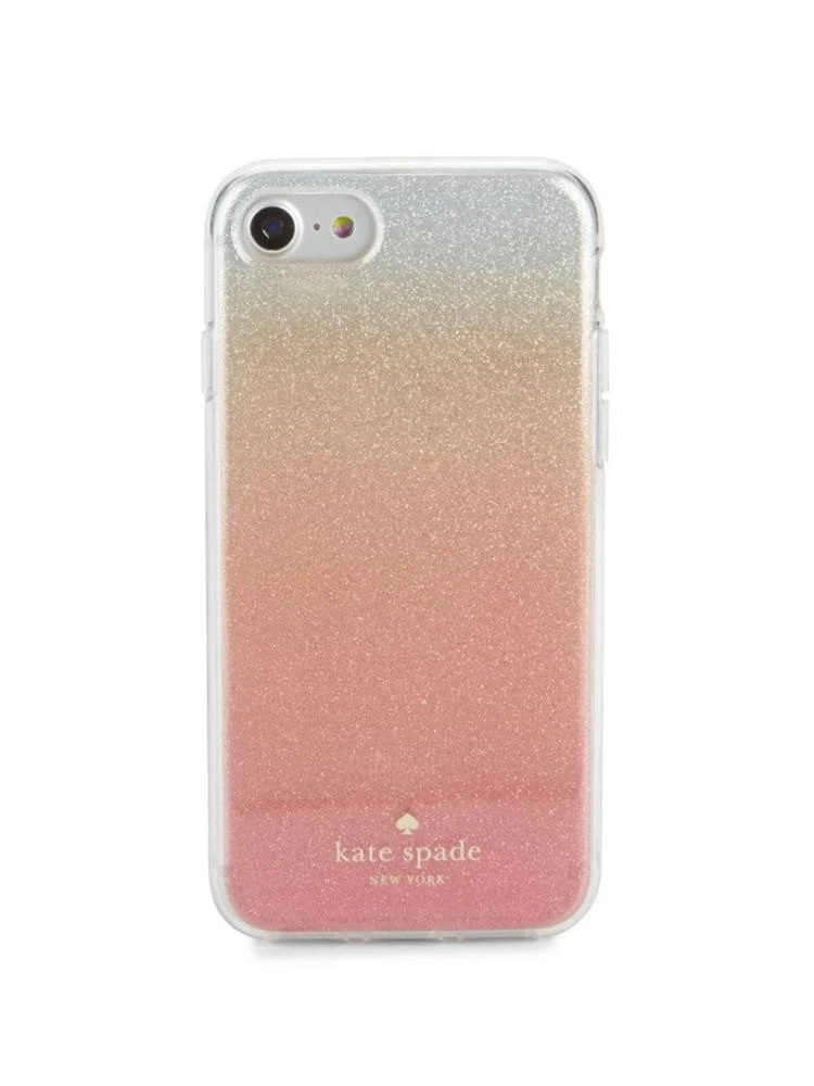 商品Kate Spade|Glitter Ombre iPhone 7/8 Case,价格¥301,第1张图片