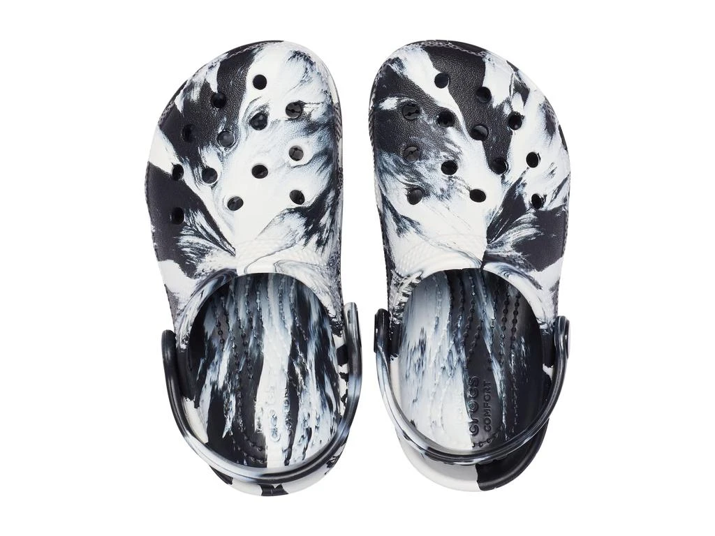 商品Crocs|Classic Marbled Tie-Dye Clogs (Toddler),价格¥226,第2张图片详细描述