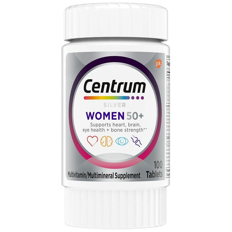 商品Centrum|Women 50+, Multivitamin & Multimineral Supplements Tablets,价格¥126,第3张图片详细描述