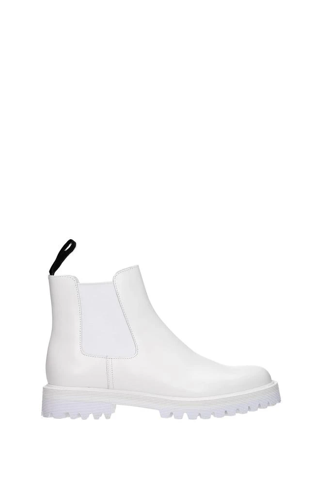 商品Church's|Ankle boots Leather White,价格¥3673,第1张图片