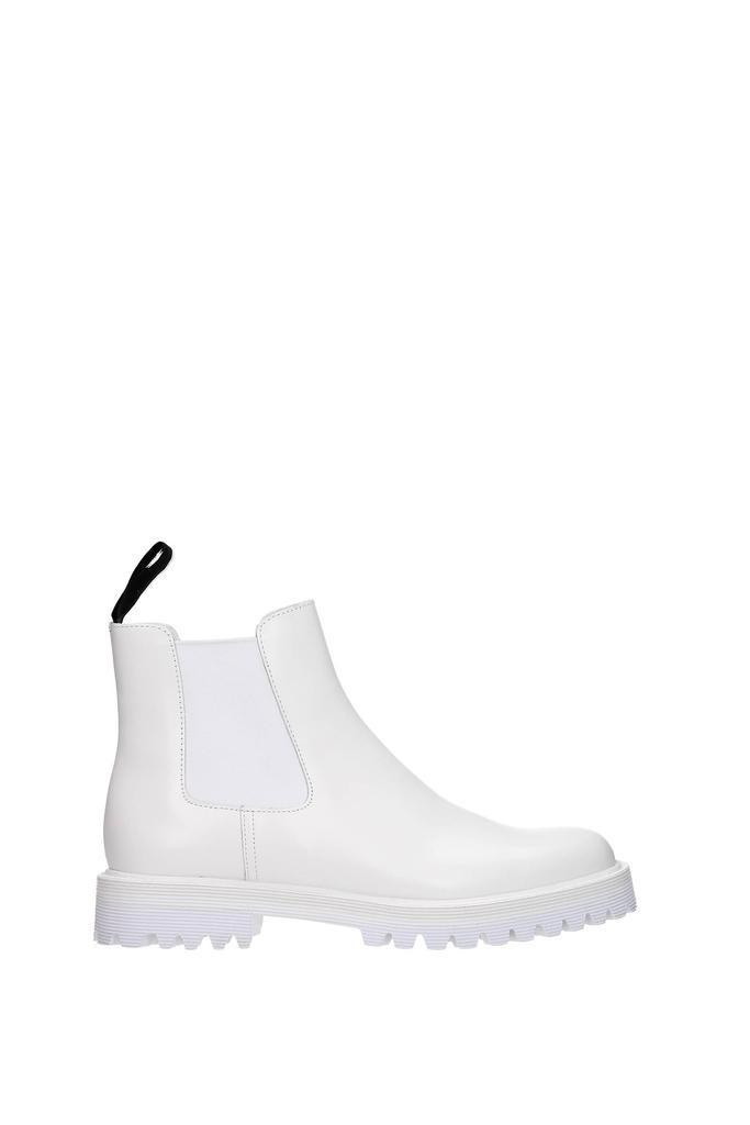 商品Church's|Ankle boots Leather White,价格¥3069,第1张图片