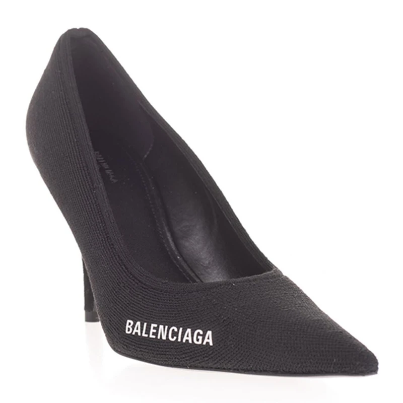 BALENCIAGA 黑色女士高跟鞋 628602-W1802-1090 商品