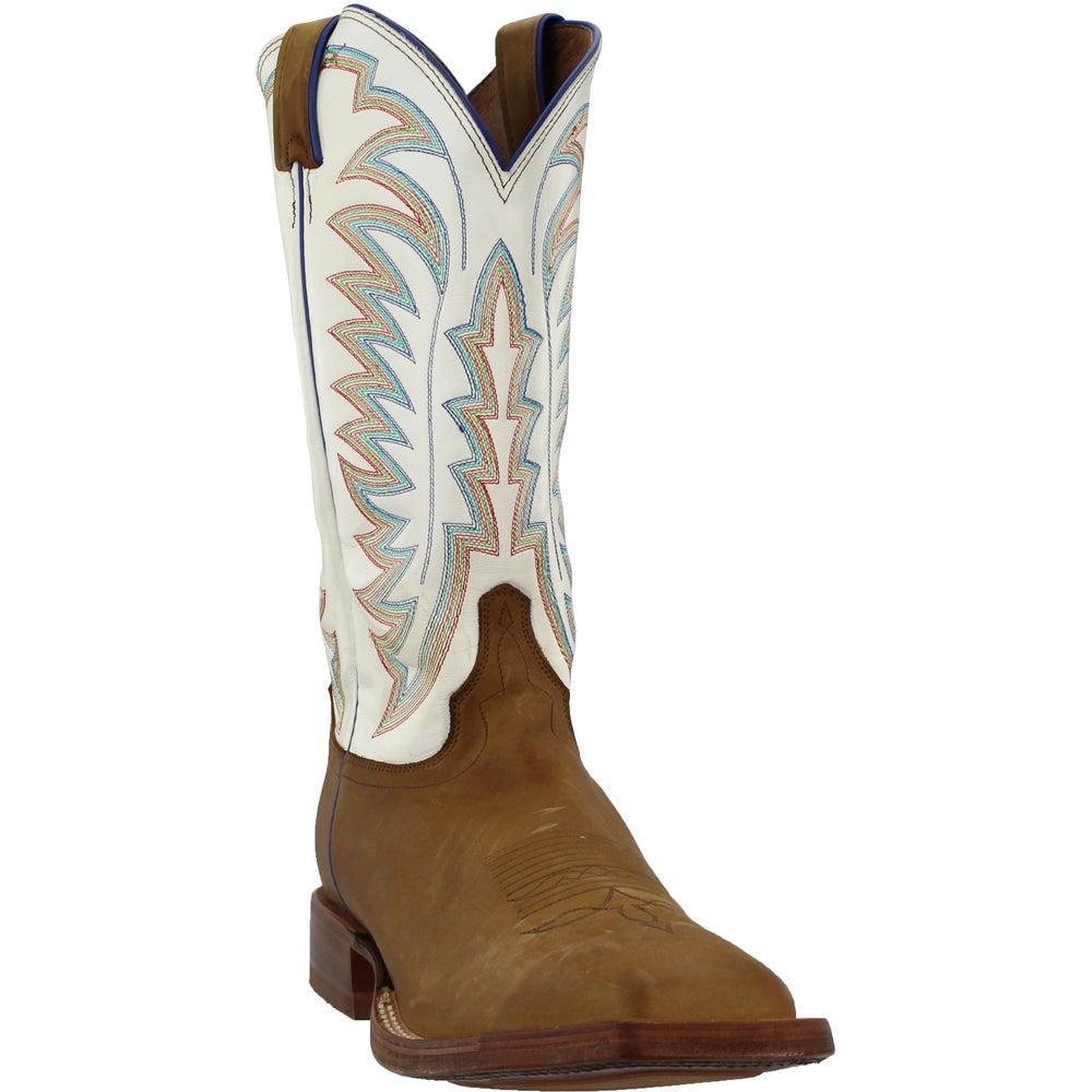 商品Justin Boots|Pascoe Ostrich Square Toe Cowboy Boots,价格¥1639,第4张图片详细描述