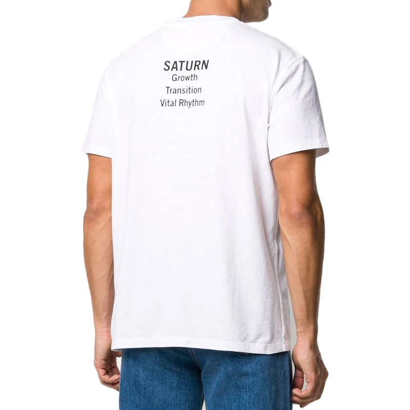 商品[国内直发] Valentino|华伦天奴 灵魂星球印花圆领短袖T恤 男女同款 白色,价格¥1722,第4张图片详细描述